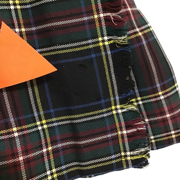 Vintage R.J. McCarthy Black/Multicolour Plaid Kilt Size S - Picture 13 of 14